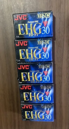 Lote de 5 VHSC EHG30 lacrados