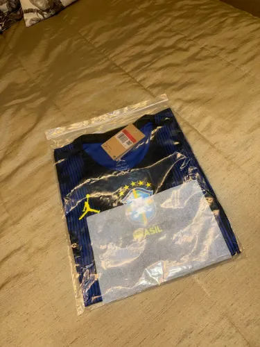 Camiseta Masculina Brasil Jordan GG - NOVA