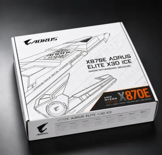 Placa Mãe Gigabyte X870E AORUS Elite Wi-Fi 7 Ice Socket AM5 / DDR5