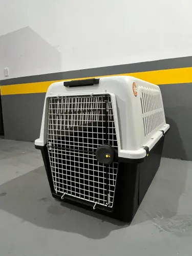 Caixa de transporte para cachorros de médio/grande porte