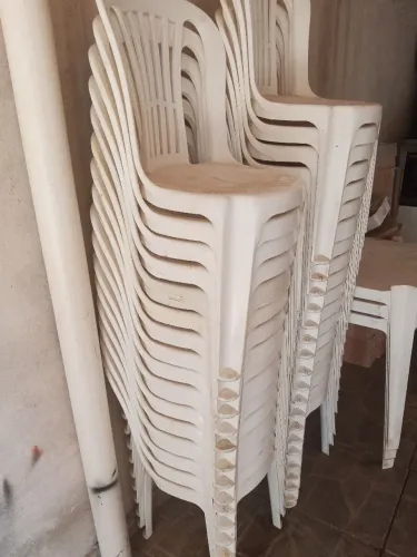 Mesa de festa branca