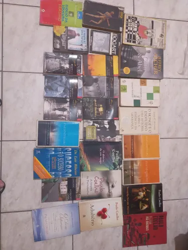 45 livros leitura Paulo Coelho, Dom Quixote, Lair Ribeiro 