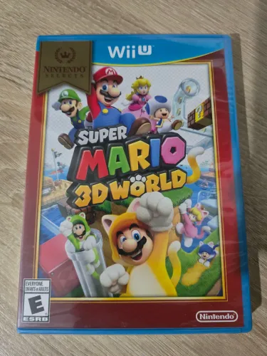 Super Mario 3d world original americano lacrado para Nintendo Wii U
