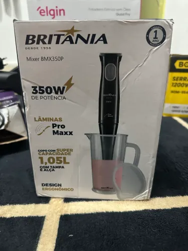 Mixer Britânia BMX350P 350W - Potência e Praticidade na Sua Cozinha