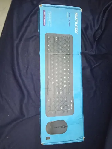 Mause + teclado sem fio Multilaser