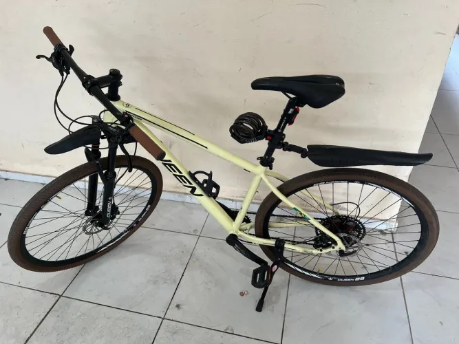 Bicicleta Queen City NS 29 GTS 12v Aro 29 - Tam. 17 - Suspensão Crown - Freio Hidráulico