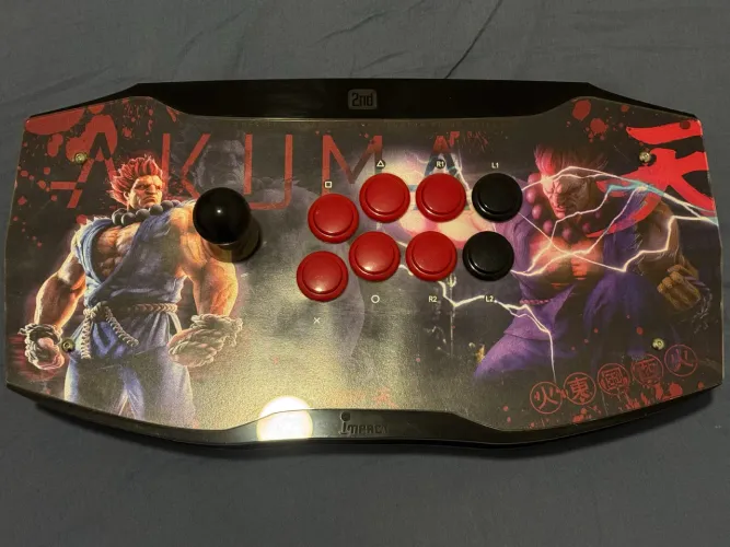 Controle Arcade Ps4/Ps3 e PC 2nd Impact
