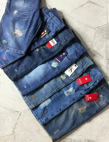 Bermudas jeans