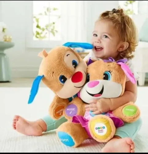Pelucia Cachorrinha interativa fisher Price