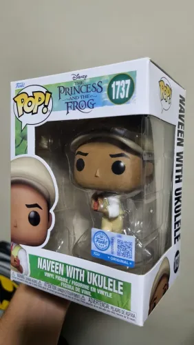 Funko Pop Naveen with Ukulele Disney