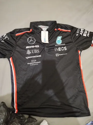 Camisa f1 Lewis Hamilton Mercedes 
