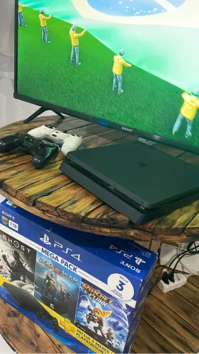 Vendo Ps4 Slim 1TB Completo