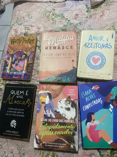 Livros: Harry Potter, John Green, Taylor Jenkins Reid e mais 