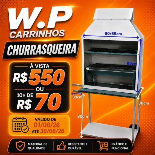 Carrinhos de churrasco