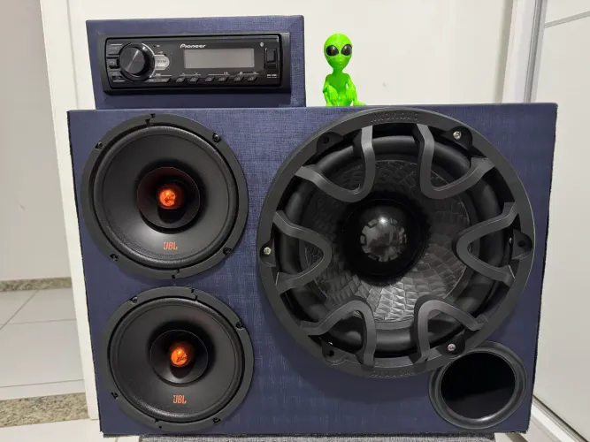 Jbl Som Bob Caixa 10p Novo Garantia NF