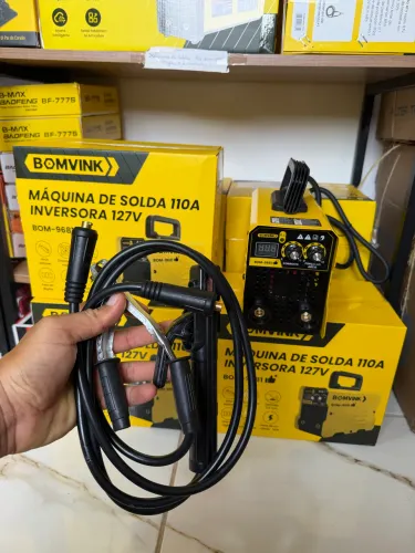 Máquina de solda inversora 3kva 127v