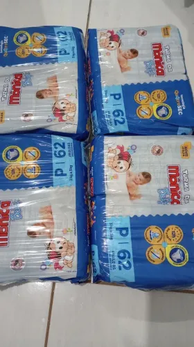 Fraldas descartáveis turma da Monica