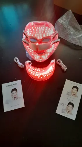 Mascara Led 7 Cores Rosto + Pescoço