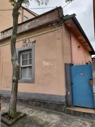 Terreno à venda com casa antiga em Santo André, Vila Assunção REF: 17541