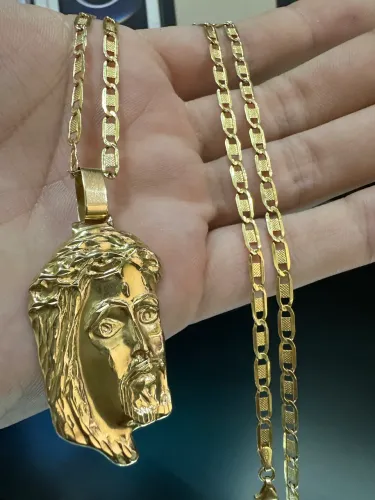 Corrente ouro 18k Piastrini