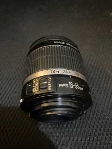 lente canon efs 18-55mm