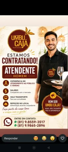VAGAS EM ABERTO