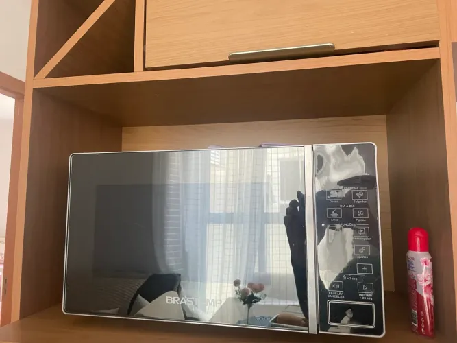 Microondas com defeito