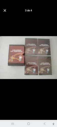 Coleção dvds valores do esporte 