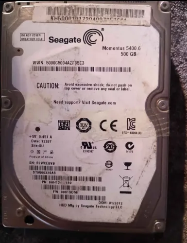 HD Seagate 500 gb!