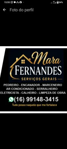 Mara Fernandes serviços gerais