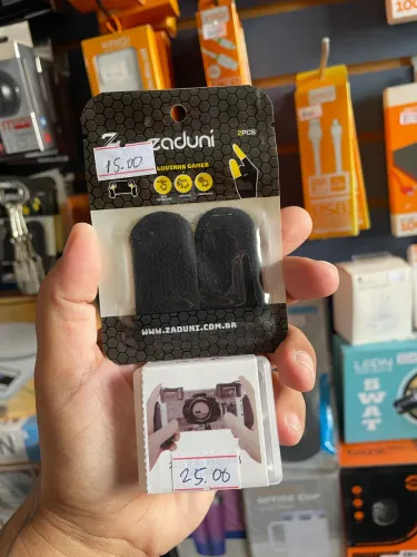 Kit gamer luvinha e gatilho para celular 