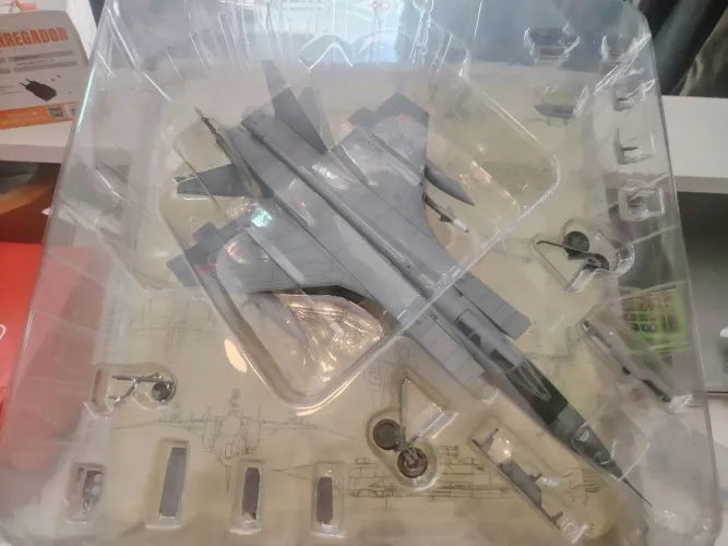Miniatura Aviões de Combate A Jato Mig-31