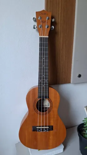 Vendo Ukulele com capa, afinador e palheta