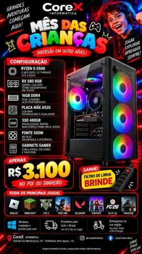 Pc Gamer Ryzen 5 5500