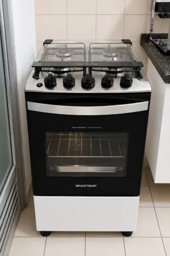Fogão Brastemp Clean 4 Bocas - Menos de 2 anos de uso
