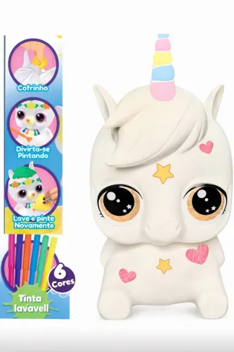 Brinquedo Unicórnio Mundo Colorido