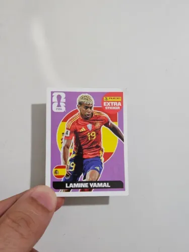 Figurinha Legend Copa do Mundo 2026 Lamine Yamal