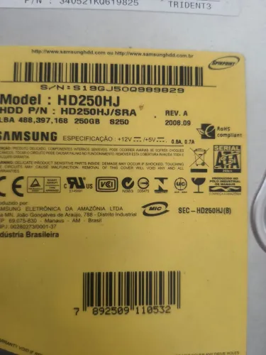 HD 250HJ