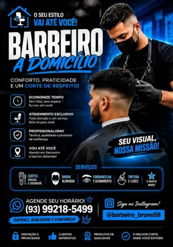 Barbeiro a Domicílio