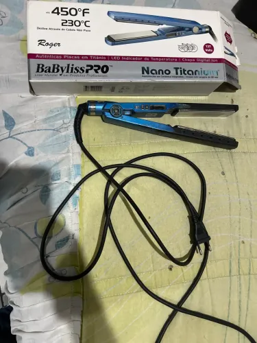 Prancha babyliss original usada. 