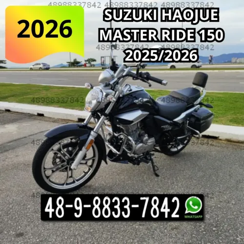 Suzuki Haojue Master Ride Só 2000km Rodados
