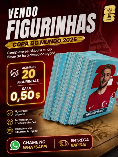 Figurinha da Copa 2026
