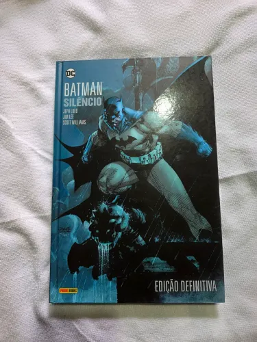 Hq Batman Silêncio Capa Dura - Panini