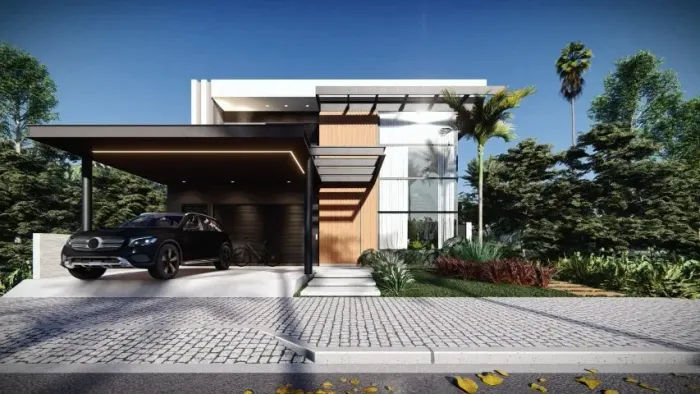 Casa - 256 m2 - Loteamento Floresta - Condomínio Aruanã
