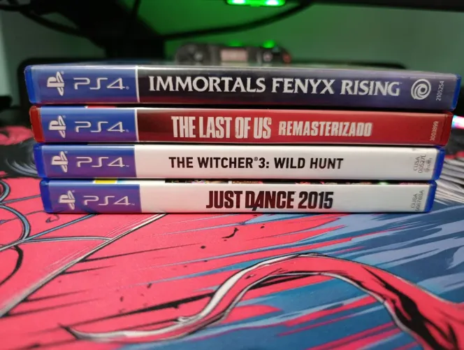 Lote de jogos PS4