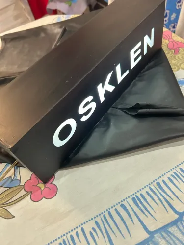 Luminária Letreiro Osklen Original - Raridade Para Loja Ou Decoração