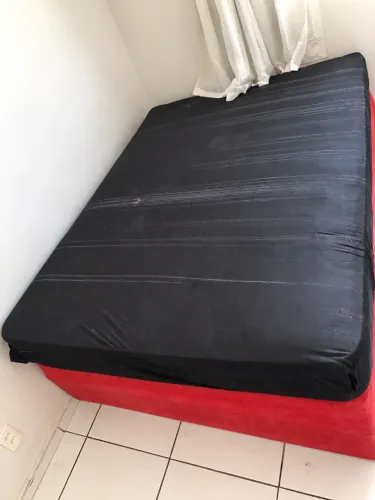 Cama Box com Colchão, Estrutura Ampla e Confortável