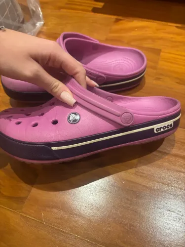Crocs Roxo Original da Croca (usado) tamanho 38 - BR (M7/W9)