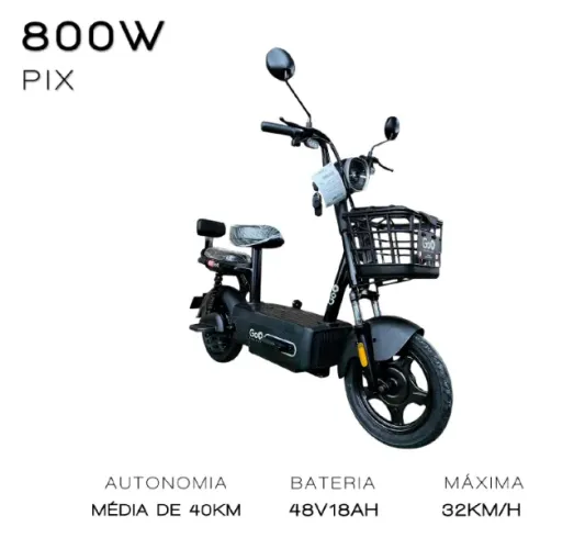 MOTO ELÉTRICA 1000W A PARTIR DE R$ 4.999,00
