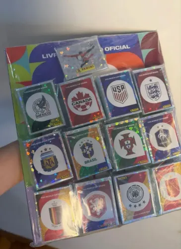 Album Capa Dura - Todas as figurinhas para Colar - p/ Colecionador